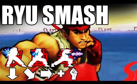 RYU Super Smash Bros 4 Gameplay! Ryu Smash Bros First Impressions