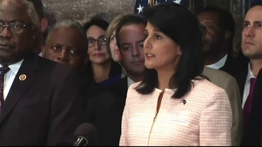 S.C. Gov. Nikki Haley Calls For Removal of Confederate Flag from Capitol grounds [FULL SPEECH]
