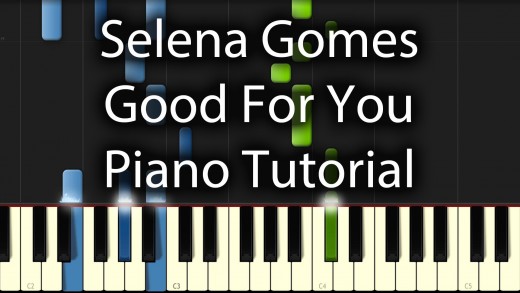 Selena Gomez – Good For You Tutorial (How To Play On Piano) feat. A&AP Rocky