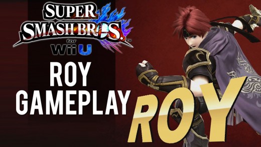 Super Smash Bros WiiU – Roy Gameplay