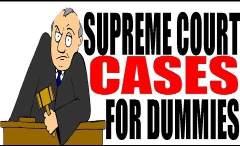 Supreme Court Cases For Dummies: US History Review