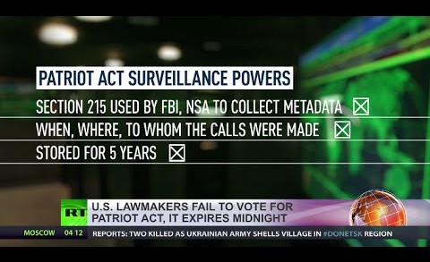 Surveillance Shutdown: Patriot Act expires, NSA metadata collection on hold