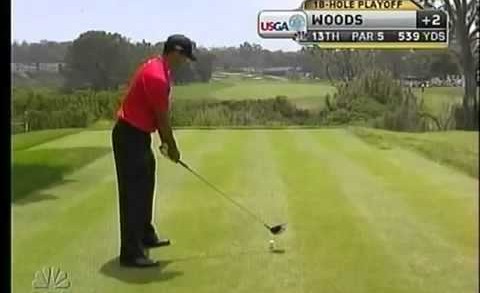 Tiger Woods’ complete playoff of 2008 US open