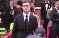 USA: Celebs take to 69th Tony Awards red carpet
