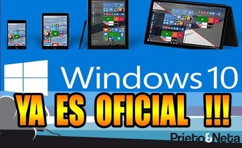 YA ES OFICIAL !!! Se anuncia la fecha de lanzamiento de Windows 10 !!!