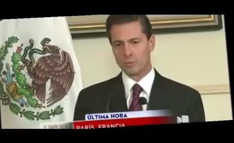 Declaracion de PeÃ±a Nieto sobre la fuga de Joaquin El  “Chapo” Guzman – Lo voy a recapturar!