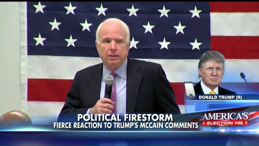 Donald Trump Responds to Criticism of John McCain’s War Record On Fox and Friends