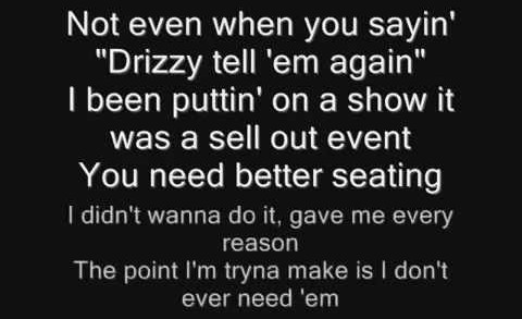 Drake – Back to Back (Lyrics)