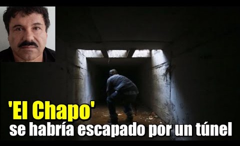 ‘El Chapo’ GuzmÃ¡n se habrÃ­a fugado por tÃºnel