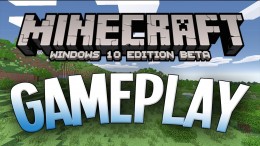 MCPE 0.12.0 / Minecraft: Windows 10 Edition Beta Gameplay and Review!!! *NEW*