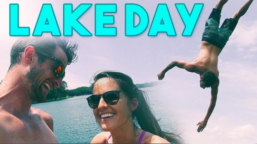 ME & GF –  4th Of July –  FLIPS AND FUN –  CHILLIN AT THE LAKE