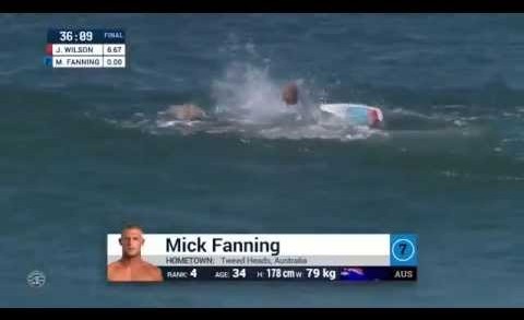 Mick Fanning Shark attack finals j-bay south afrika WSL 2015