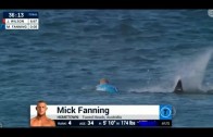 Mick Fanning sofre ataque de tubarÃ£o na final de J-Bay
