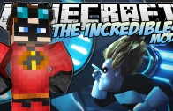 Minecraft | THE INCREDIBLES MOD! (Become an Incredible & Frozone!) | Mod Showcase