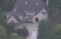 RAW: Skycam 6 flies over Jared Fogle’s house during FBI raid