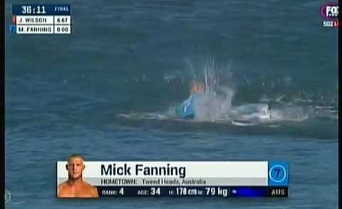 Shark Attack Mick Fanning
