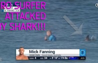 SHARK ATTACK! Pro Surfer Mick Fanning encounters shark in South Africa
