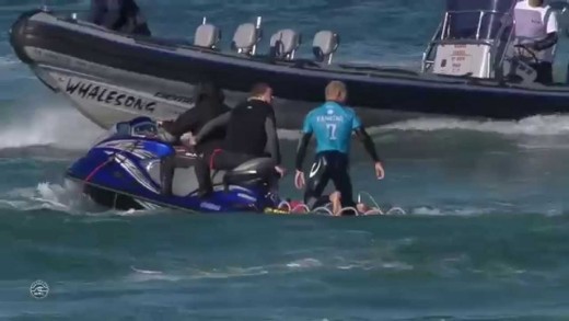 Shark Attacks Mick Fanning at J-Bay Open