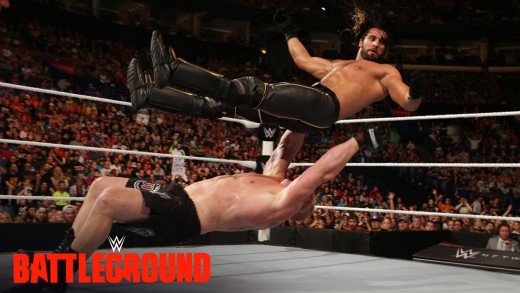 WWE Network: Brock Lesnar welcomes Seth Rollins to Suplex City: WWE Battleground 2015