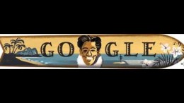 Duke Kahanamoku Google do Doodle 2015