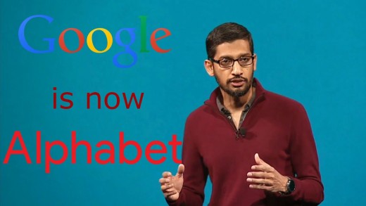 Google creates new parent company “Alphabet”. Sundar Pichai to be CEO of Google