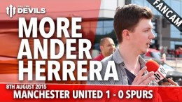 Manchester United 1-0 Tottenham Hotspur | More Ander Herrera | FANCAM
