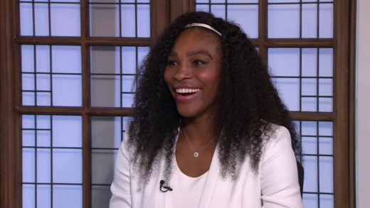 Serena Williams ESPN interview with Chris Evert and Pam Shriver about winning Wimbledon 2015