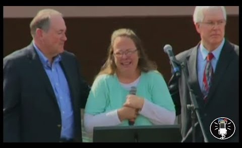 Kim Davis Speaks At Kentucky Rally After Being Released From Jail (9-8-15)