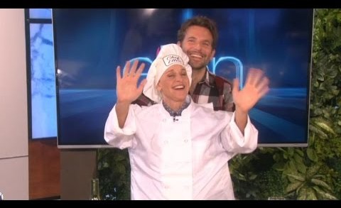 Bradley Cooper Helps Ellen DeGeneres In Goofiest Cooking Demo Ever