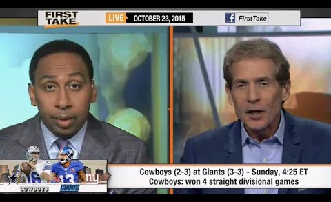 ESPN First Take – Dallas Cowboys vs Giants : Better Team ?