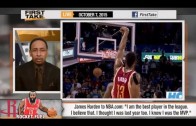 ESPN First Take – James Harden : “I’m the BEST, I was the MVP”