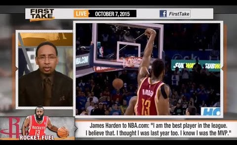ESPN First Take – James Harden : “I’m the BEST, I was the MVP”