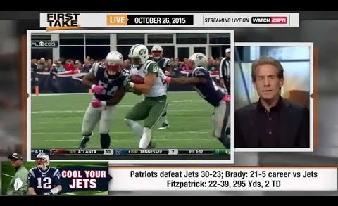 ESPN First Take – New England Patriots Defeat New York Jets 30-23