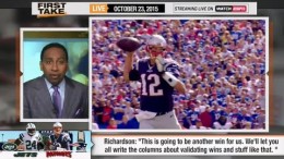 ESPN First Take – Patriots vs Jets : Tom Brady or Sheldon Richardson ?