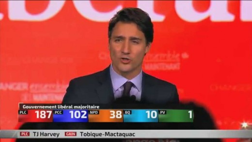 Justin Trudeau devient premier ministre du Canada