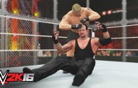 Lesnar vs. Undertaker:  WWE 2K16 Replays Hell In A Cell 2015