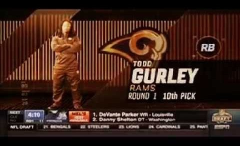 St. Louis Rams draft Todd Gurley in The 1st Round of The 2015 NFL Draft