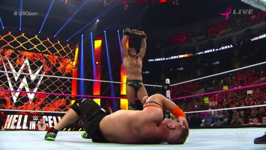 WWE Hell In A Cell 2015 John Cena vs Alberto Del Rio FULL US TITLE MATCH Review