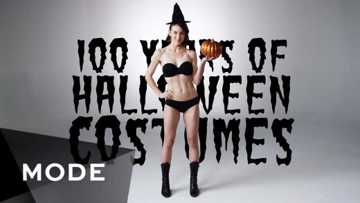 100 Years of Halloween Costumes in 3 Minutes â Mode.com