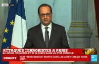 Attentats de Paris – FranÃ§ois Hollande: “Un acte d’une barbarie absolue.” Deuil national de 3 jours