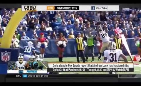 ESPN First Take – Carolina Panthers vs Indianapolis Colts: Who wins?
