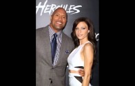 Lauren Hashian Poses with Dwayne Johnson at Hercules Premiere See the Pics