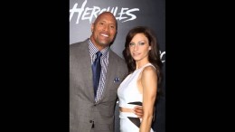 Lauren Hashian Poses with Dwayne Johnson at Hercules Premiere See the Pics
