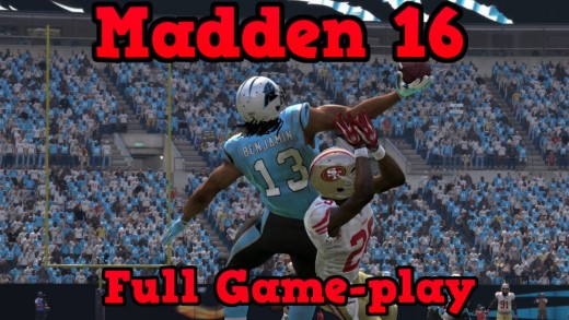 Madden 16 Full Game – HD 1080p (Xbox One) Carolina Panthers vs San Fransico 49ers