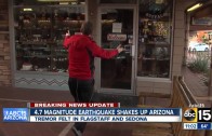 Residents react after earthquake hits in Northern Arizona