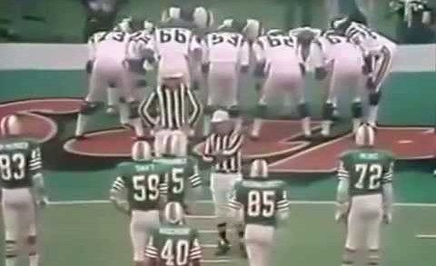 1974 Super Bowl VIII. Minnesota Vikings vs Miami Dolphins