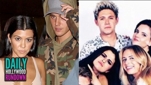 Justin Bieber Dating Kourtney Kardashian – Selena Gomez Attends 1D’s Final Performance (DHR)
