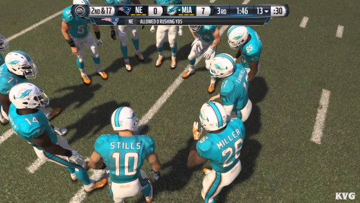 Madden NFL 16 – New England Patriots vs Miami Dolphins Gameplay (XboxONE HD) [1080p]